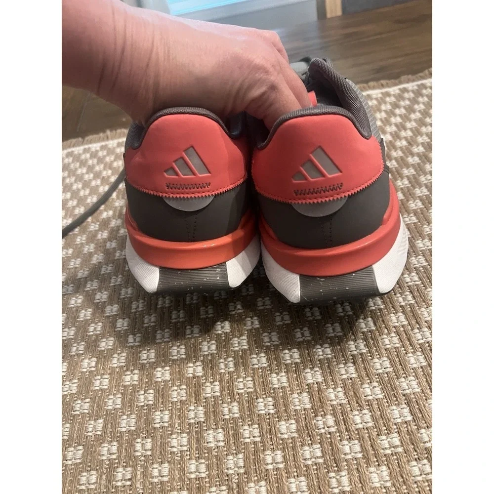NEW Adidas Men's S2G 24 Spikeless Waterproof Golf Shoes, Gray/Pink Sz 13 NWT